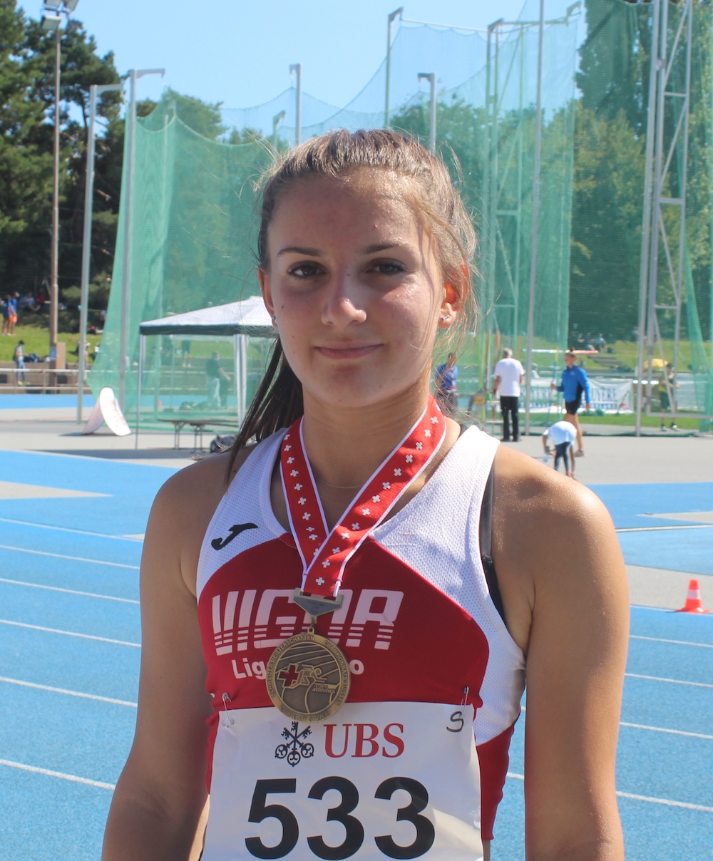Giulia Senese è bronzo ai Campionati Svizzeri giovanili