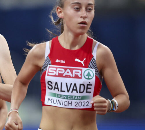 Giulia Salvadè in nazionale a Monaco￼