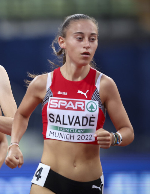 Giulia Salvadè in nazionale a Monaco￼