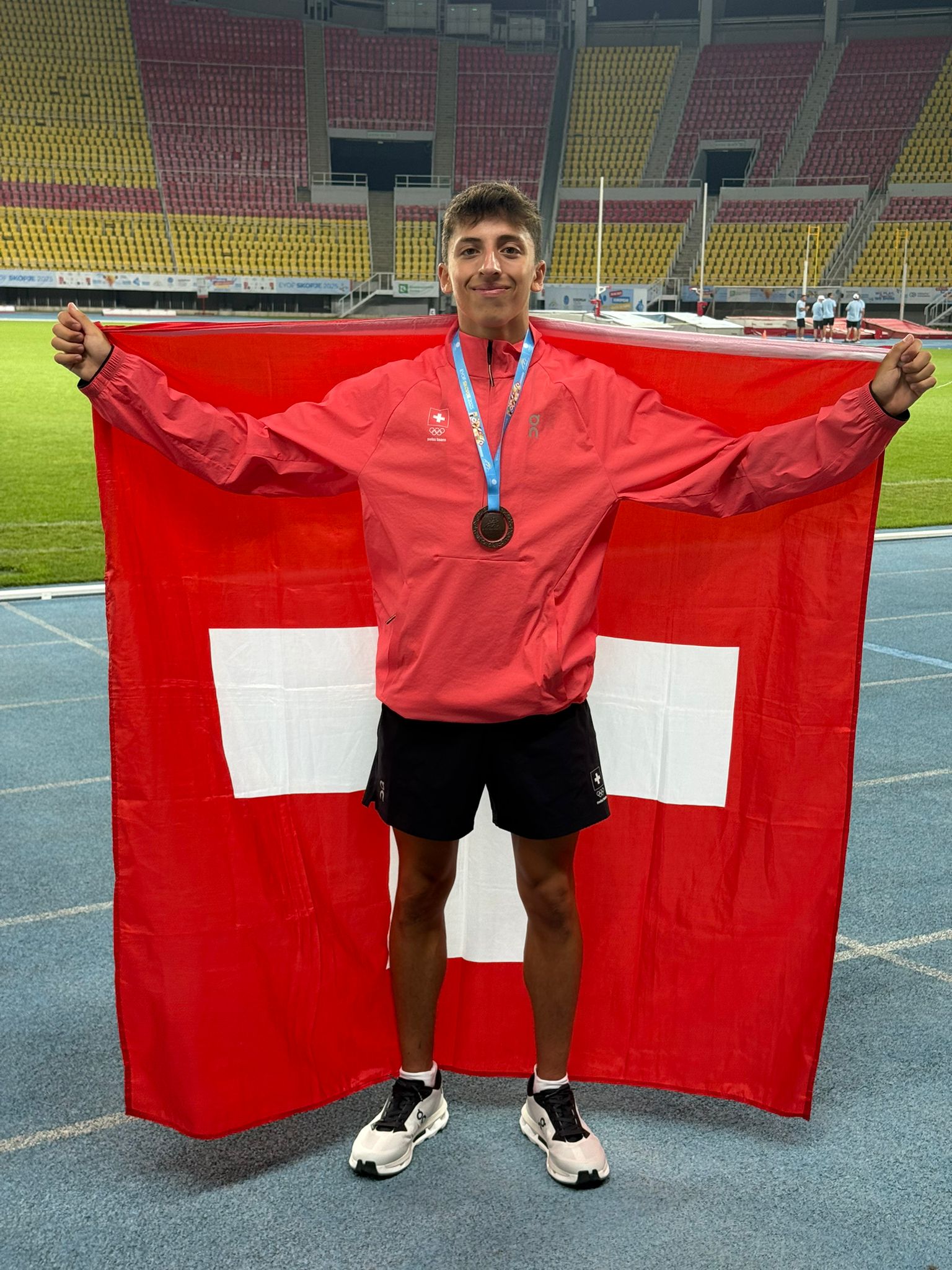 Eric Huanca Quispe conquista il bronzo agli EYOF nei 1500 metri