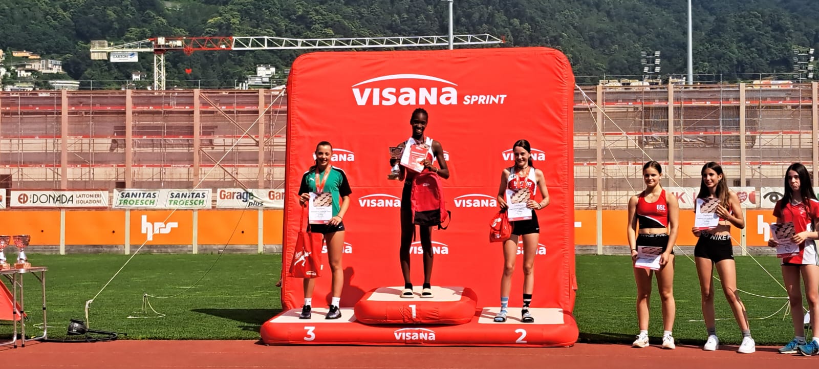 Juliette ragazza più veloce del Ticino